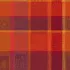 Napkin 100% cotton jacquard pattern red orange Mille wax ketchup