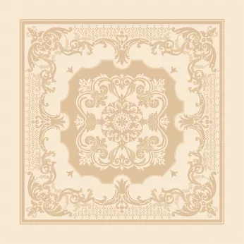 Napkin cotton blend jacquard pattern beige Eleonore dore