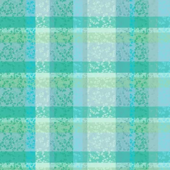 Custom made tablecloth 100% cotton coated jacquard pattern blue green Mille feuillages turquoise
