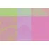 Table set 100% cotton jacquard pattern pink green blue Mille vertiges ara