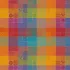 Custom made tablecloth 100% cotton coated jacquard pattern purple orange Mille hana floralies