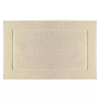 Bath mat 100% cotton 850 gsm plain beige Vitae stone