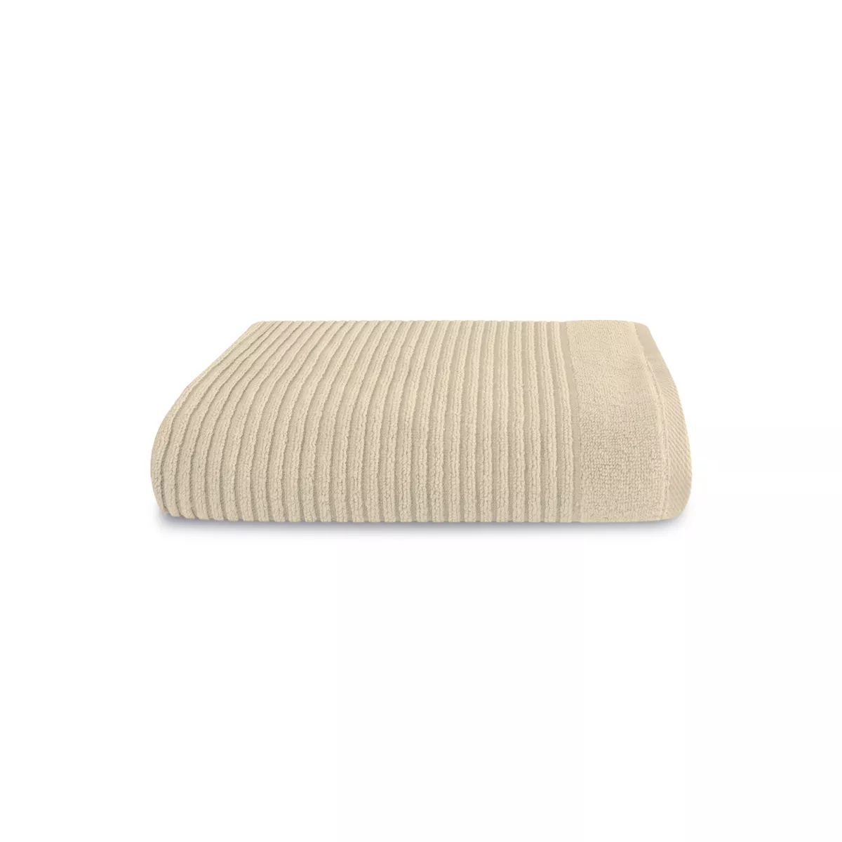 Bath towel 100% cotton 575 gsm plain beige Vitae stone