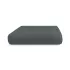 Shower towel 100% cotton 575 gsm plain anthracite Vitae titane