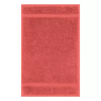 Guest towel 100% cotton 550 gsm plain pink Elea corail