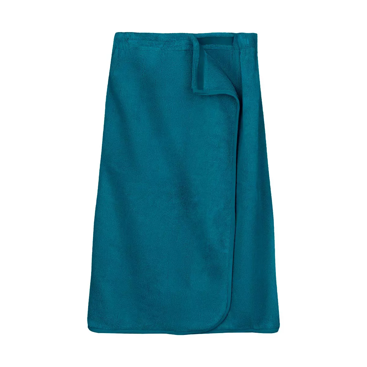 Pareo 100% cotton 420 gsm plain blue Elea canard