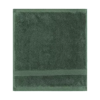 Face square 100% cotton 550 gsm plain green Elea kaki