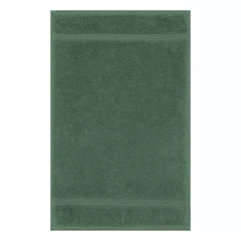 Guest towel 100% cotton 550 gsm plain green Elea kaki