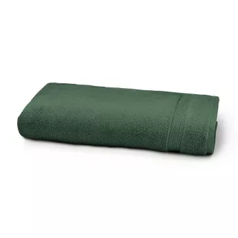 Shower towel 100% cotton 550 gsm plain green Elea kaki