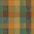 Custom made tablecloth 100% cotton 220 gsm jacquard pattern green brown Mille trees foret