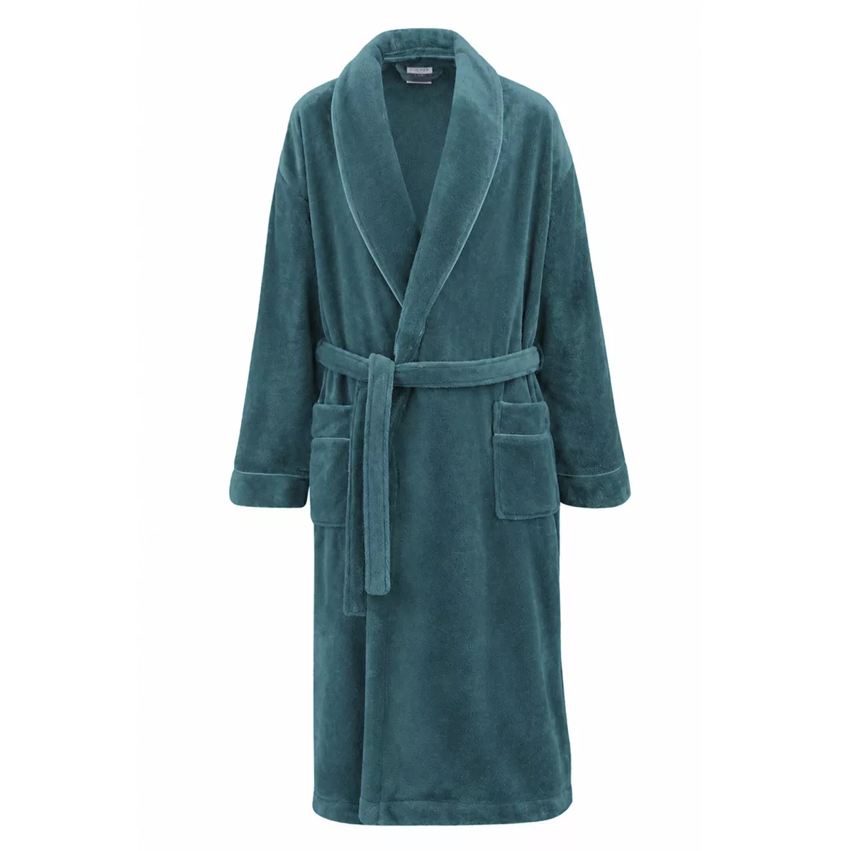 Robe de chambre polyester 290 gsm plain teal Valmorel pacifique