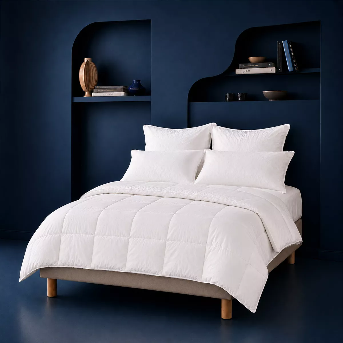 Duvet microfibers 250 gsm temperate Bien etre modulable temperee