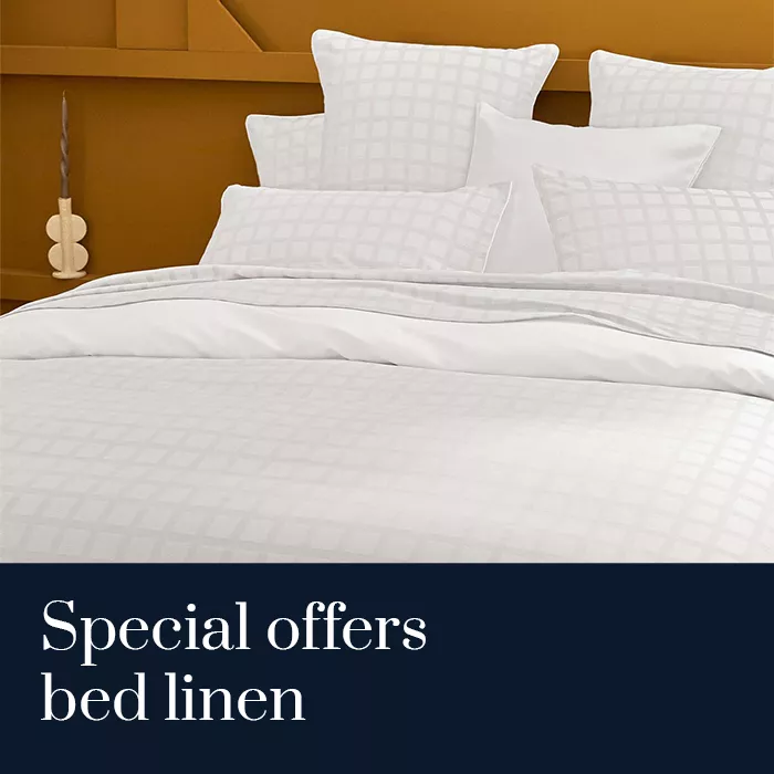 Bed linen promotions