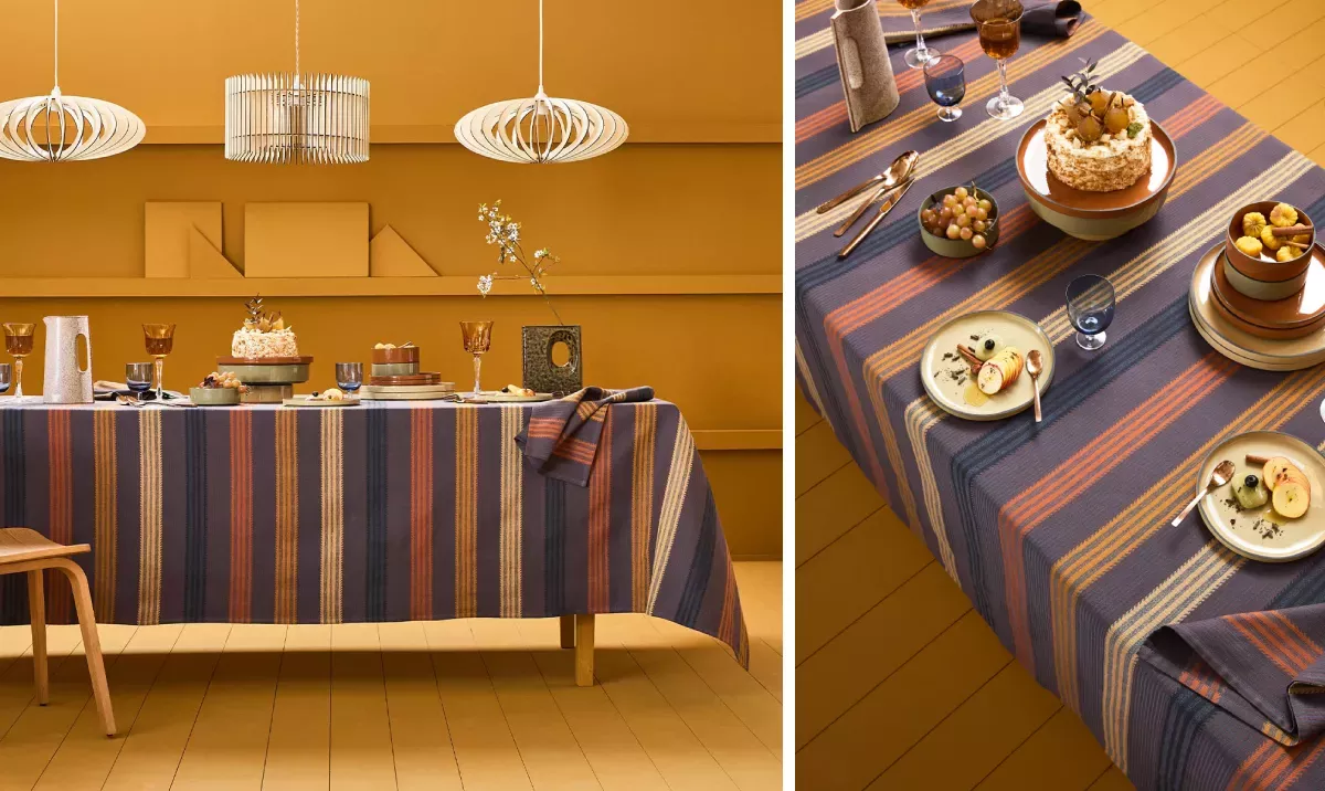 Mille bambous onyx tablecloth - Garnier Thibaut
